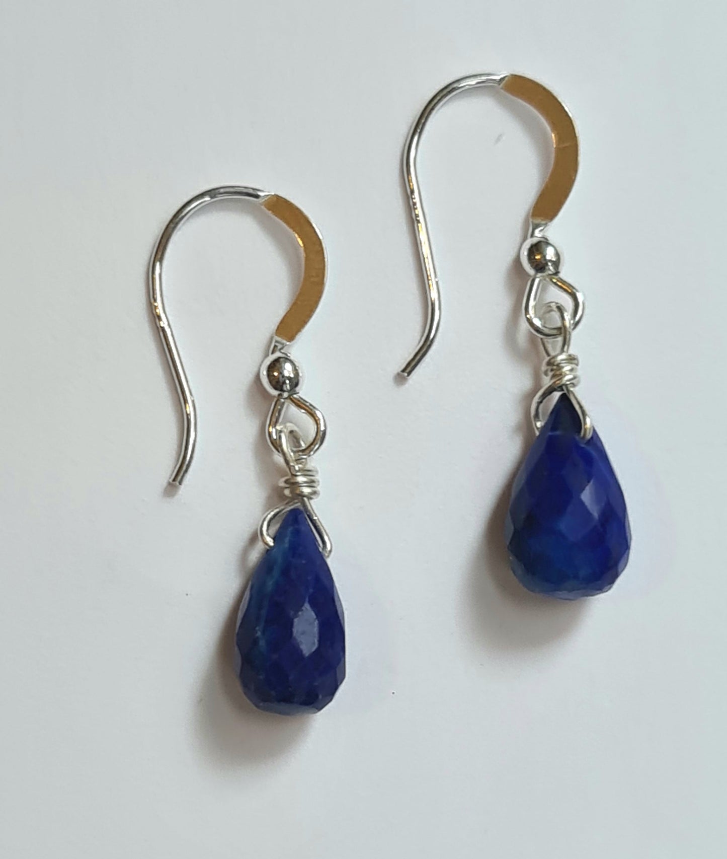 Oceanic Lapis Lazuli Briolette Earrings